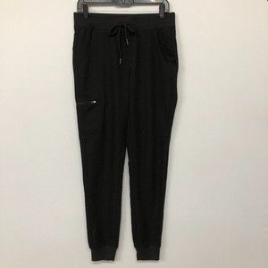 FIGS Technical Collection Women Scrub Pants Size S/T Small Tall Black M035 -13